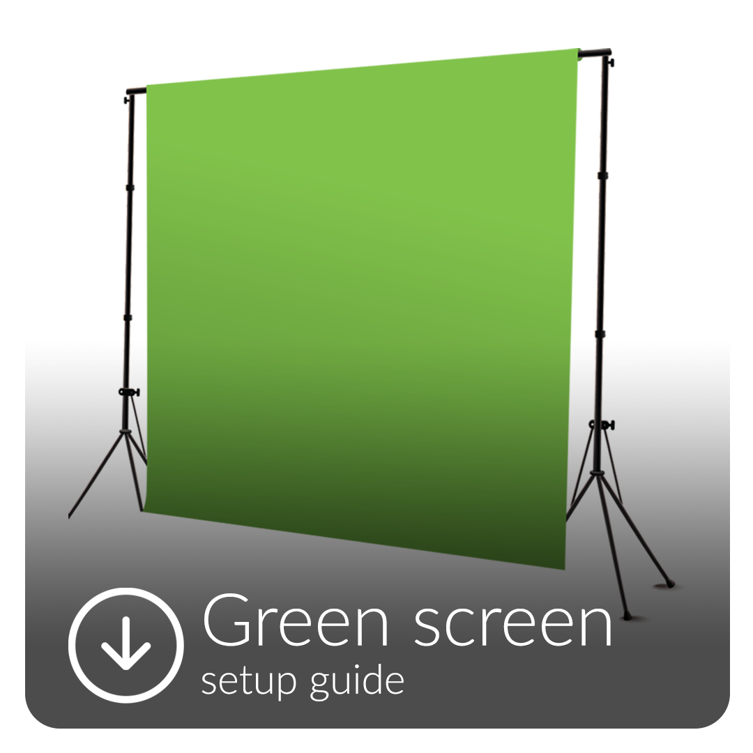 Download the green screen photo setup guide